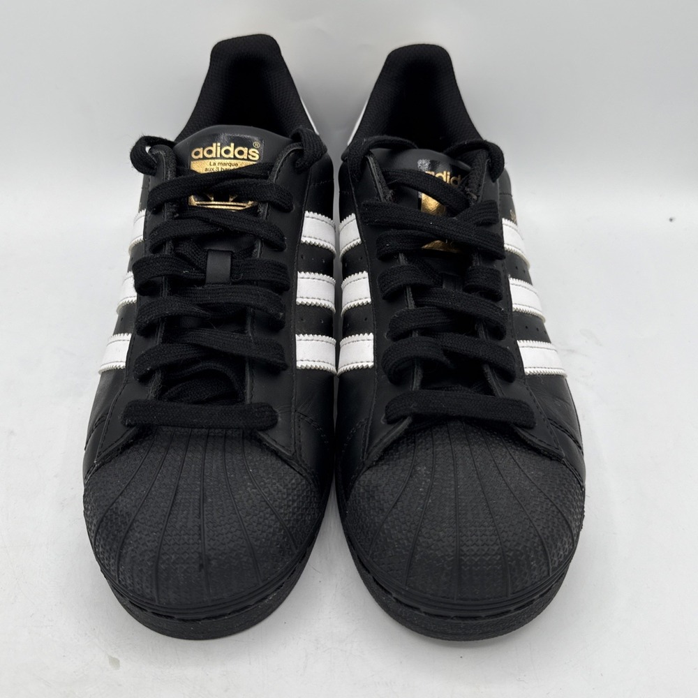 adidas Originals Superstar Foundation Men's Size 8.5 Black White Shoes B27140
